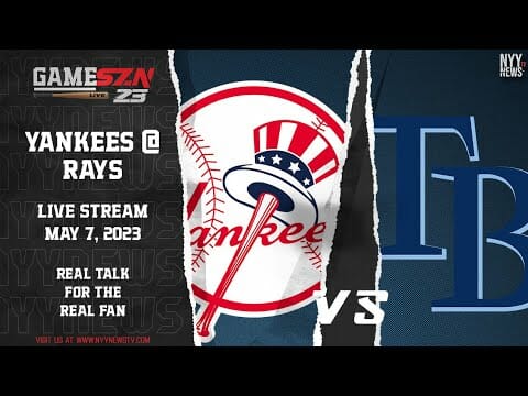 Gameszn Live: New York Yankees @ Tampa Bay Rays – Cole Vs. Guerra –