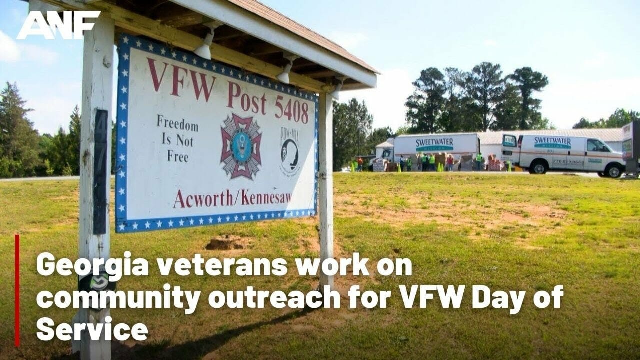 Georgia Veterans Work On Community Outreach For Vfw Day Of Service