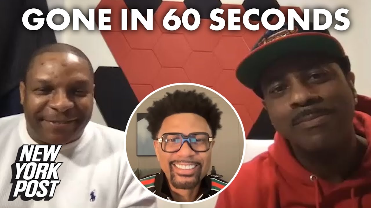 Gone In 60 Secs W/ Jalen Rose & Naughty By Nature’s Vin Rock & Dj Kaygee | Jalen Rose Renaissanceman