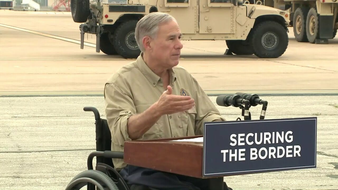 Gov. Greg Abbott Speaks On Securing The Border | Houston