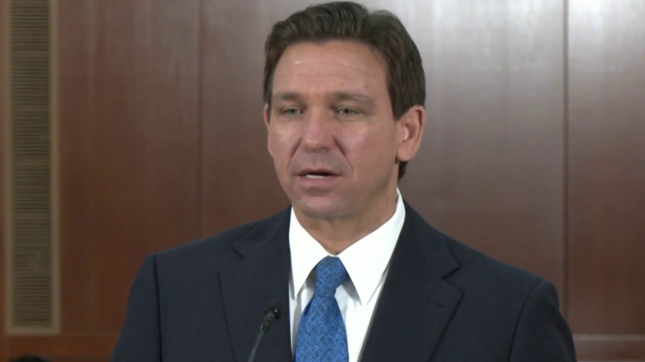 Gov. Ron Desantis Speaks In Orlando Ahead Of Potential Presidential Campaign