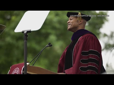 Gov. Wes Moore Delivers Commencement Speech At Moorehouse College