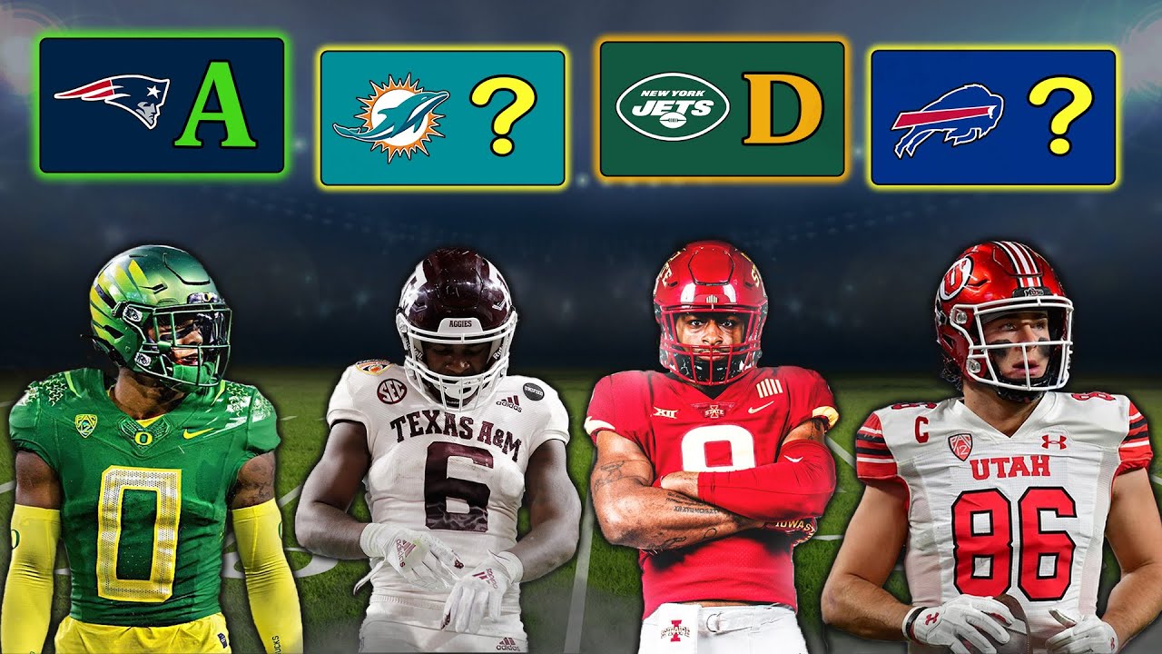 Grading Every 2023 Nfl Draft Pick – Afc East Division