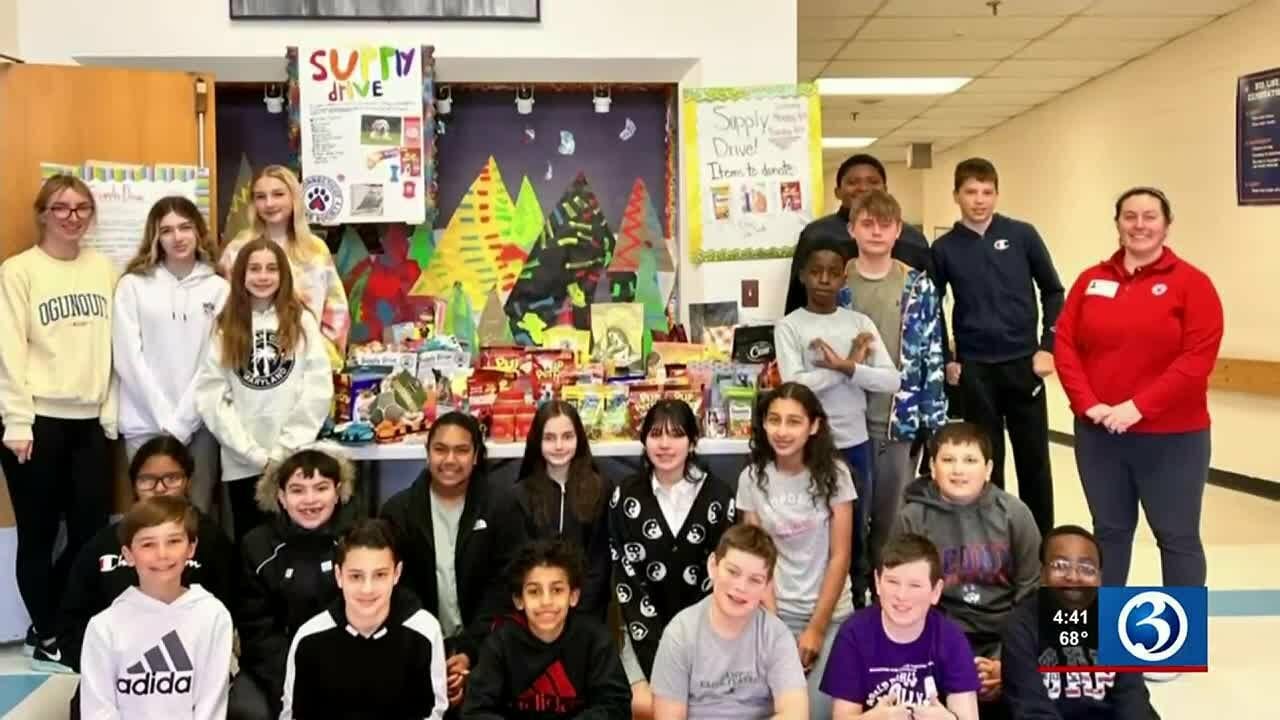 Great Kids: Sixth Graders Organize Supply Drive To Benefit Connecticut Humane Society