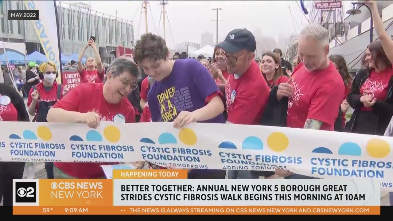 Great Strides Walk For Cystic Fibrosis Foundation On Saturday