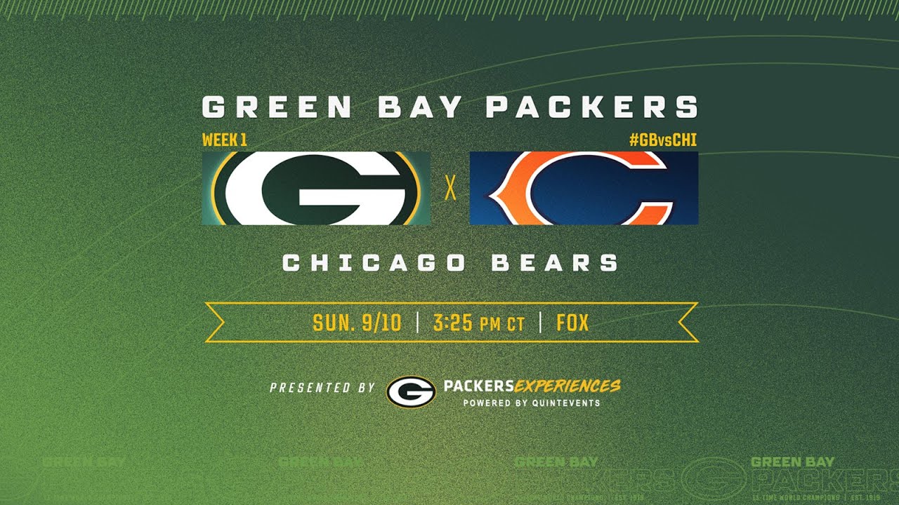 Green Bay Packers Week 1 Matchup | 2023 Nfl Schedule Release