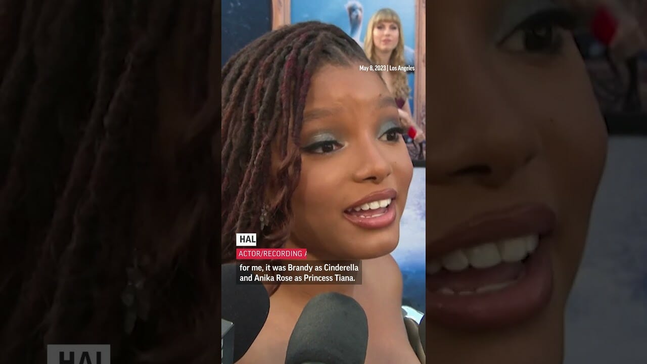 Halle Bailey On What Her Historic Role As Ariel Means For Black Girls. #shorts | Ap