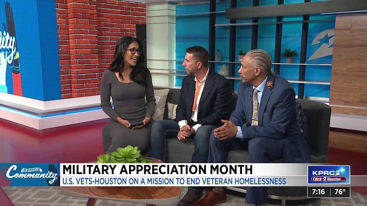 Hear How This Local Non Profit Is On A Mission To End Veteran Homelessness In Houston | Houston