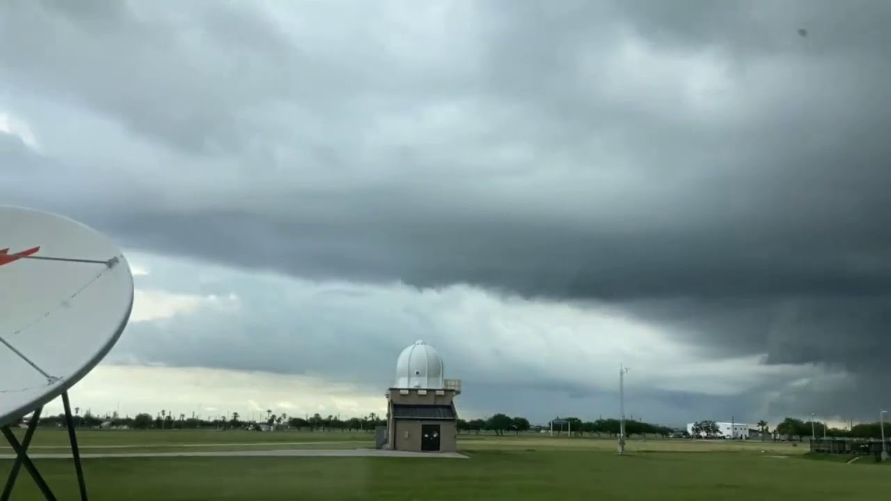 Heavy Rainstorms Pass Over Texas Coastal Bend | Houston