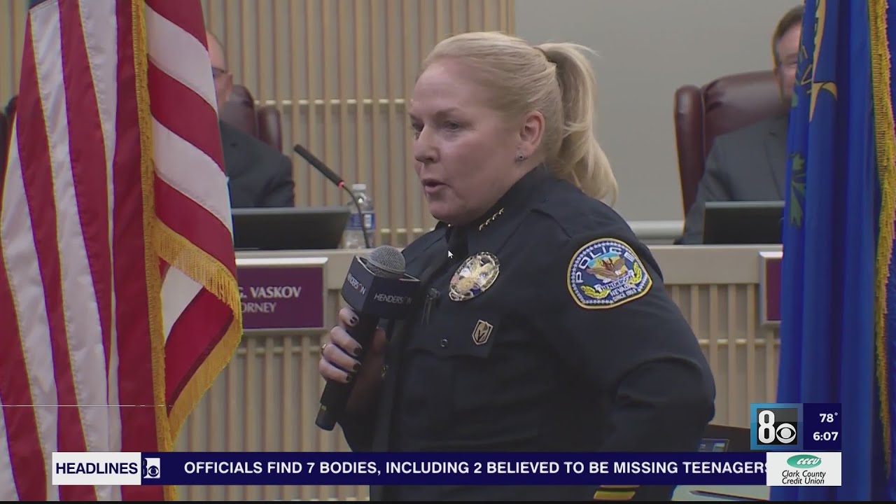 Henderson Police Officers Hopeful As New Police Chief Is Sworn In