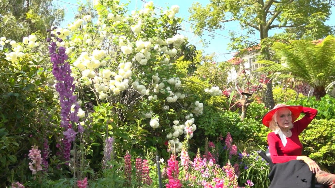 Hollywood Legend Julie Newmar Gives A Tour Of Home Garden