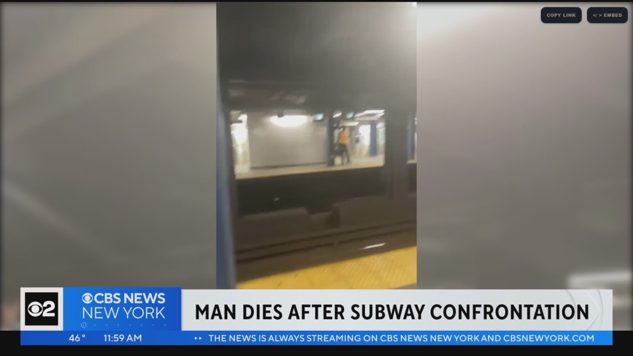 Homeless Man Dies After Subway Confrontation