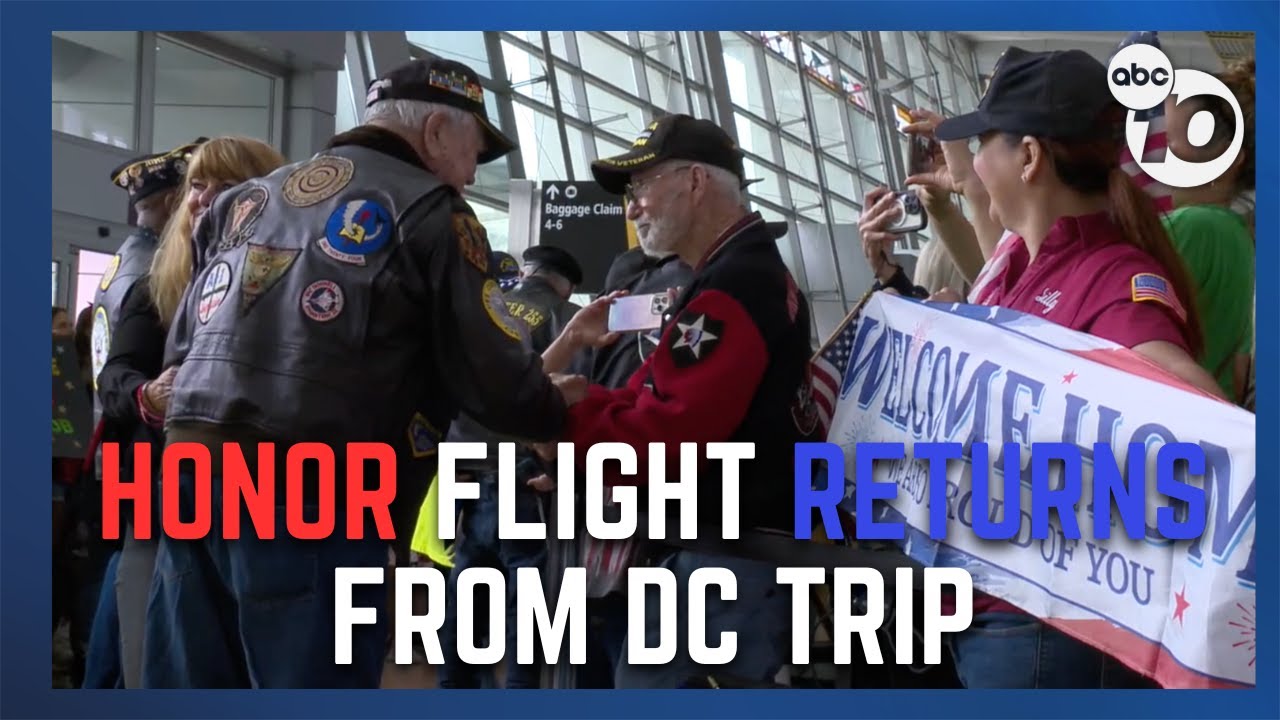 Honor Flight San Diego returns from Washington, D.C. | San Diego News