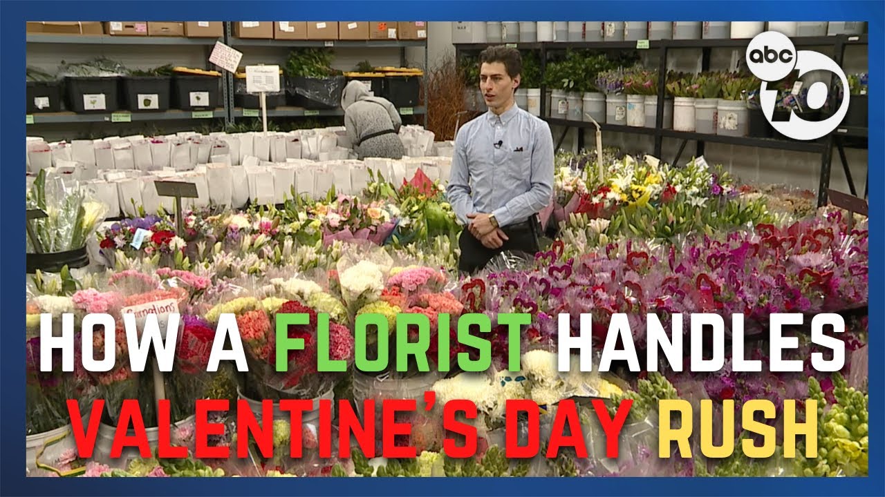 How Does A Florist Handle The Valentine’s Day Rush? | San Diego News