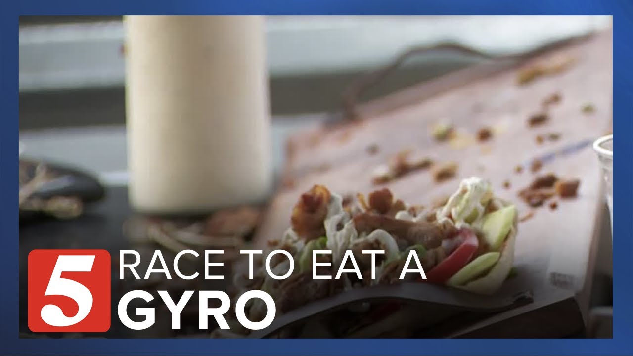 How Fast Could You Eat A Gyro? This Guy Is Trying To Find Out