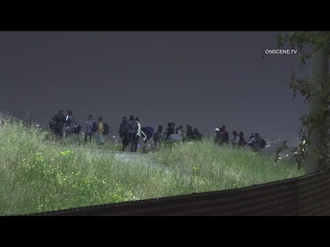 Hundreds Of Migrants Detained At U.s. Mexico Border Ahead Of Title 42 Expiration