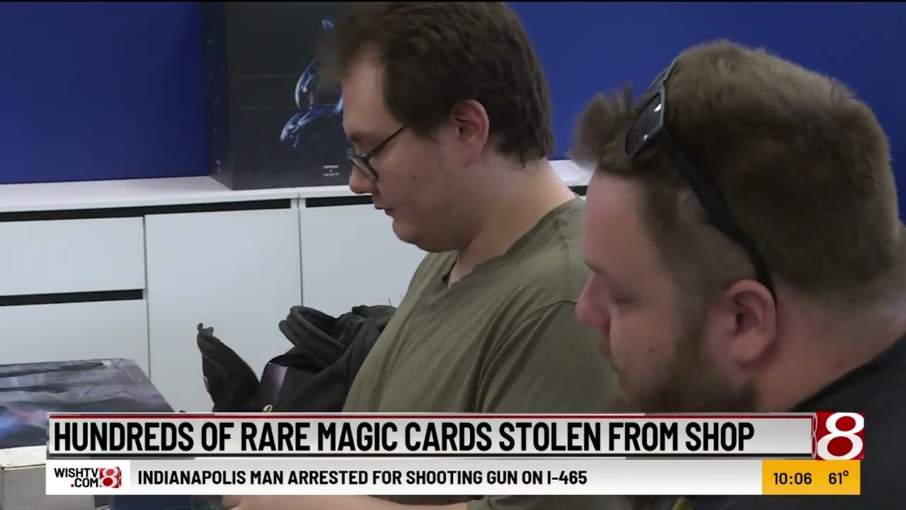 Hundreds Of Rare Magic Cards Stolen From Shop