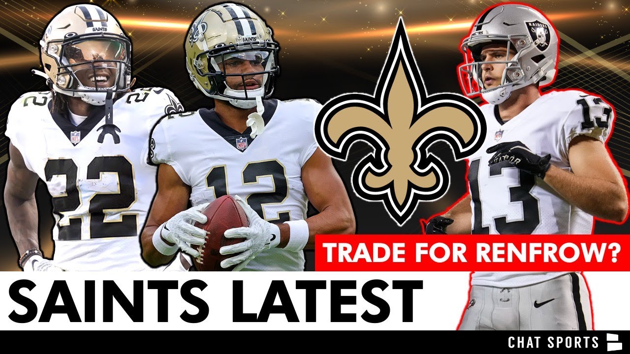 Hunter Renfrow Trade To New Orleans Saints? Saints News On Chris Olave & Rashid Shaheed From Pff