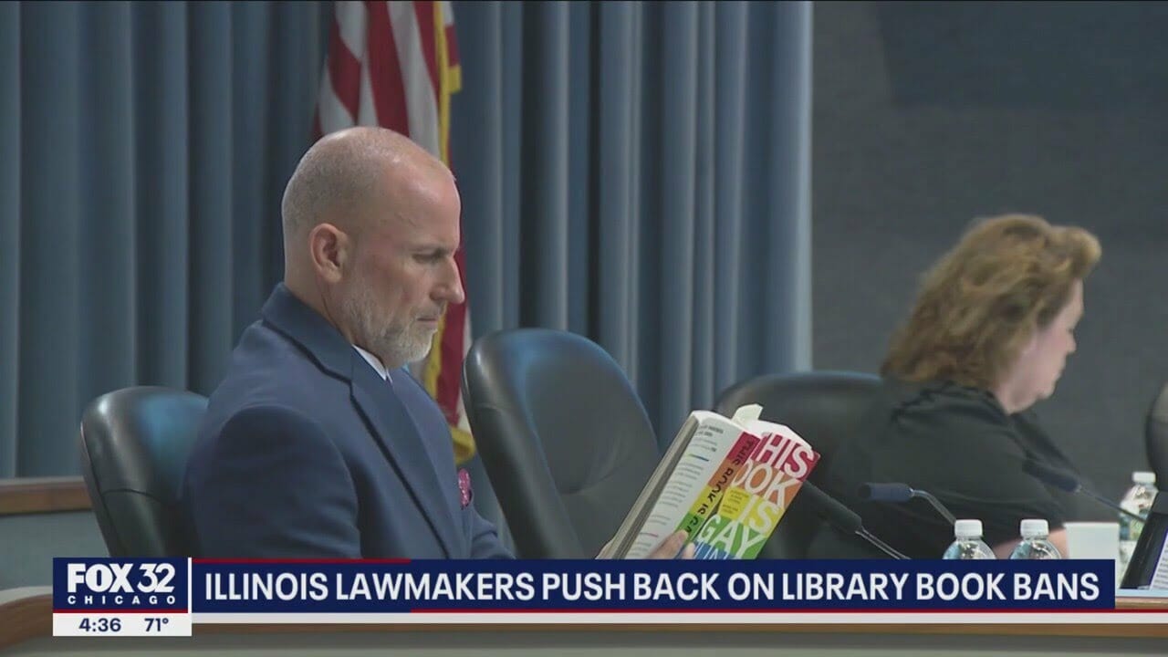 Illinois Lawmakers Push Back On Library Book Bans