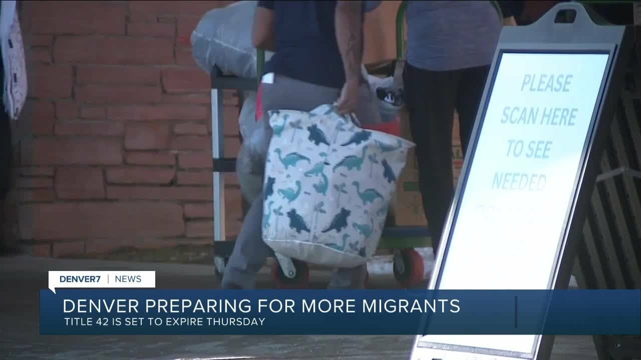 Influx Of Migrants Could Arrive In Denver Starting On Thursday With Expiration Of Title 42