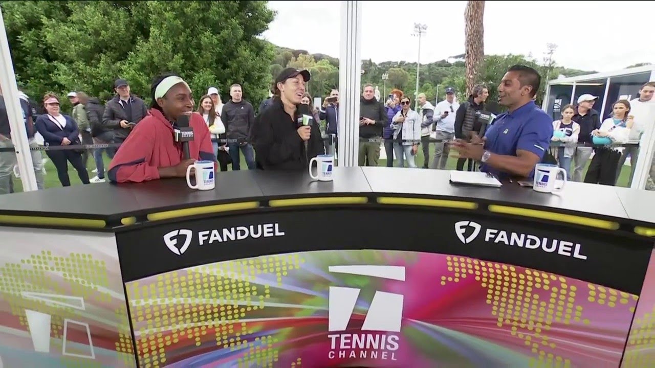 Interview: Gauff/pegula; Rome Sf | Tennis News