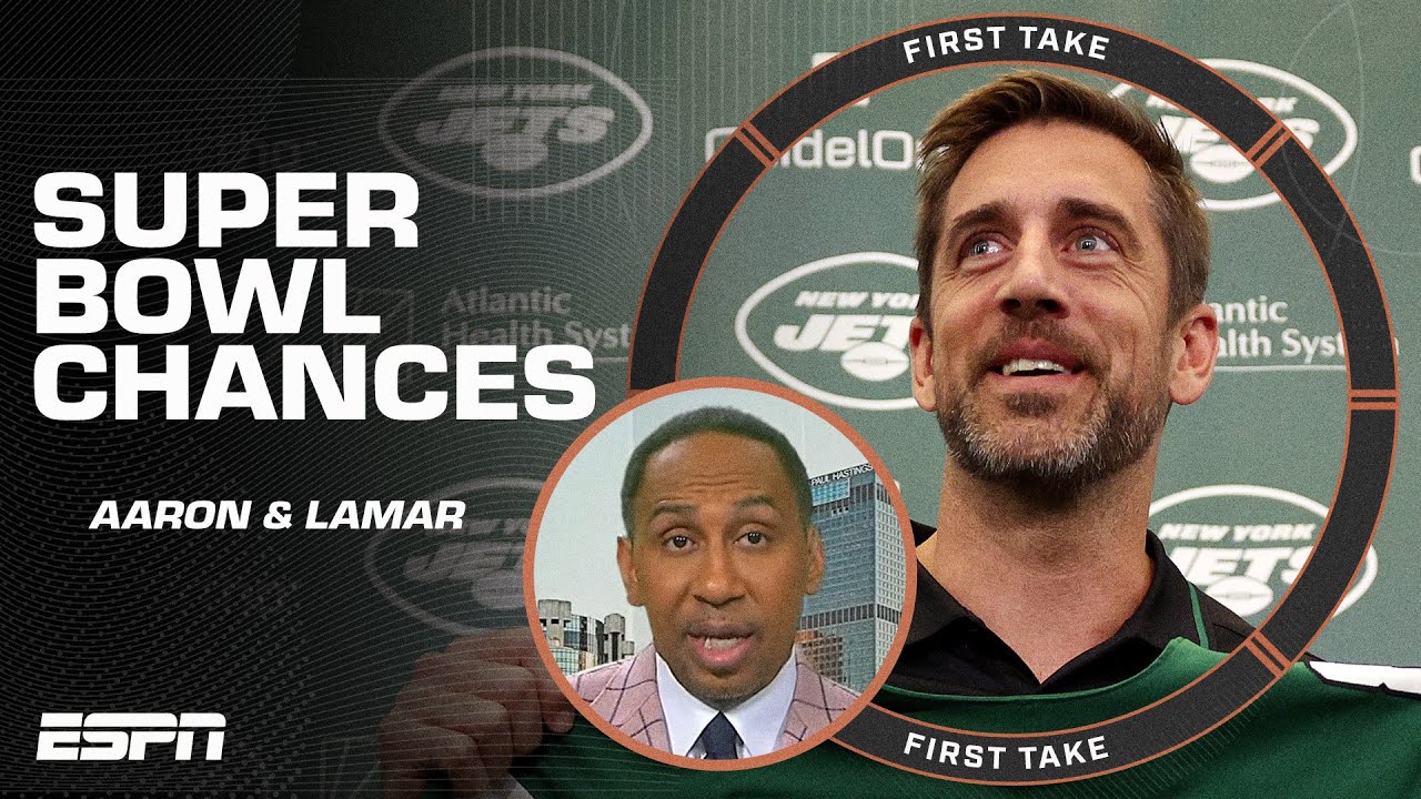 Is Aaron Rodgers Or Lamar Jackson Positioned For A Super Bowl Run? Stephen A. Answers | First Take