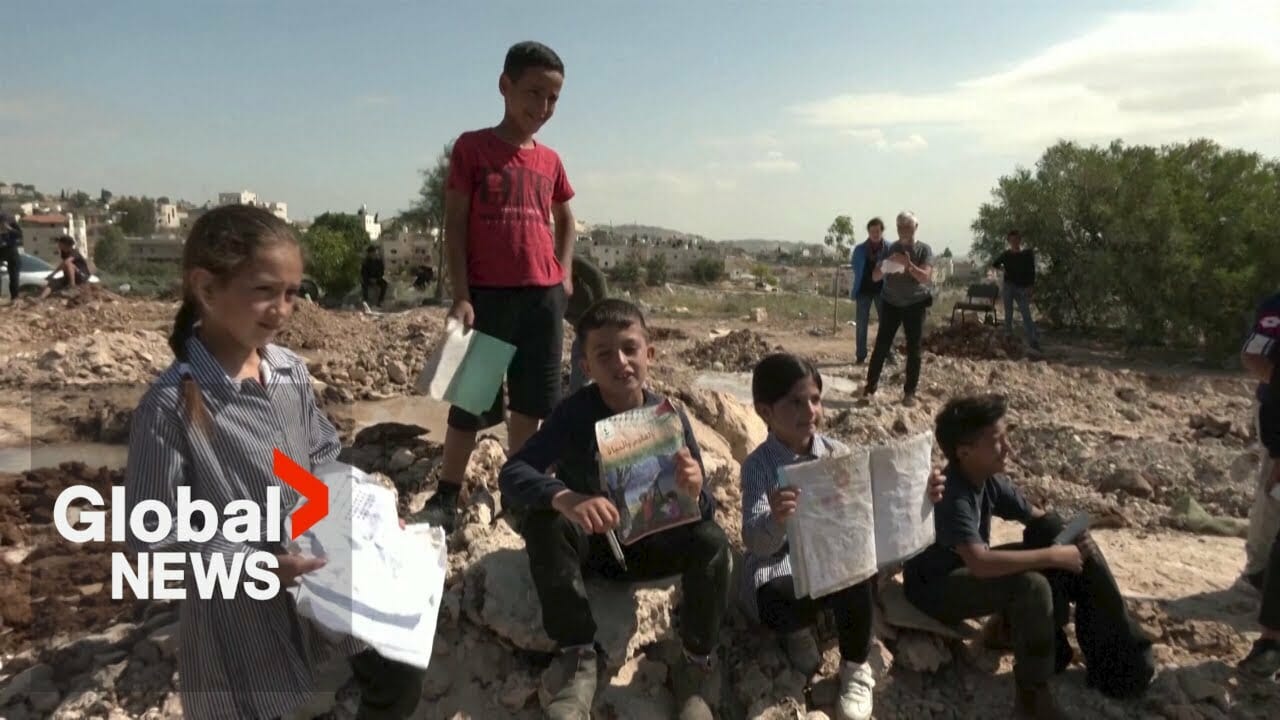 Israel Demolishes Palestinian School In Occupied West Bank