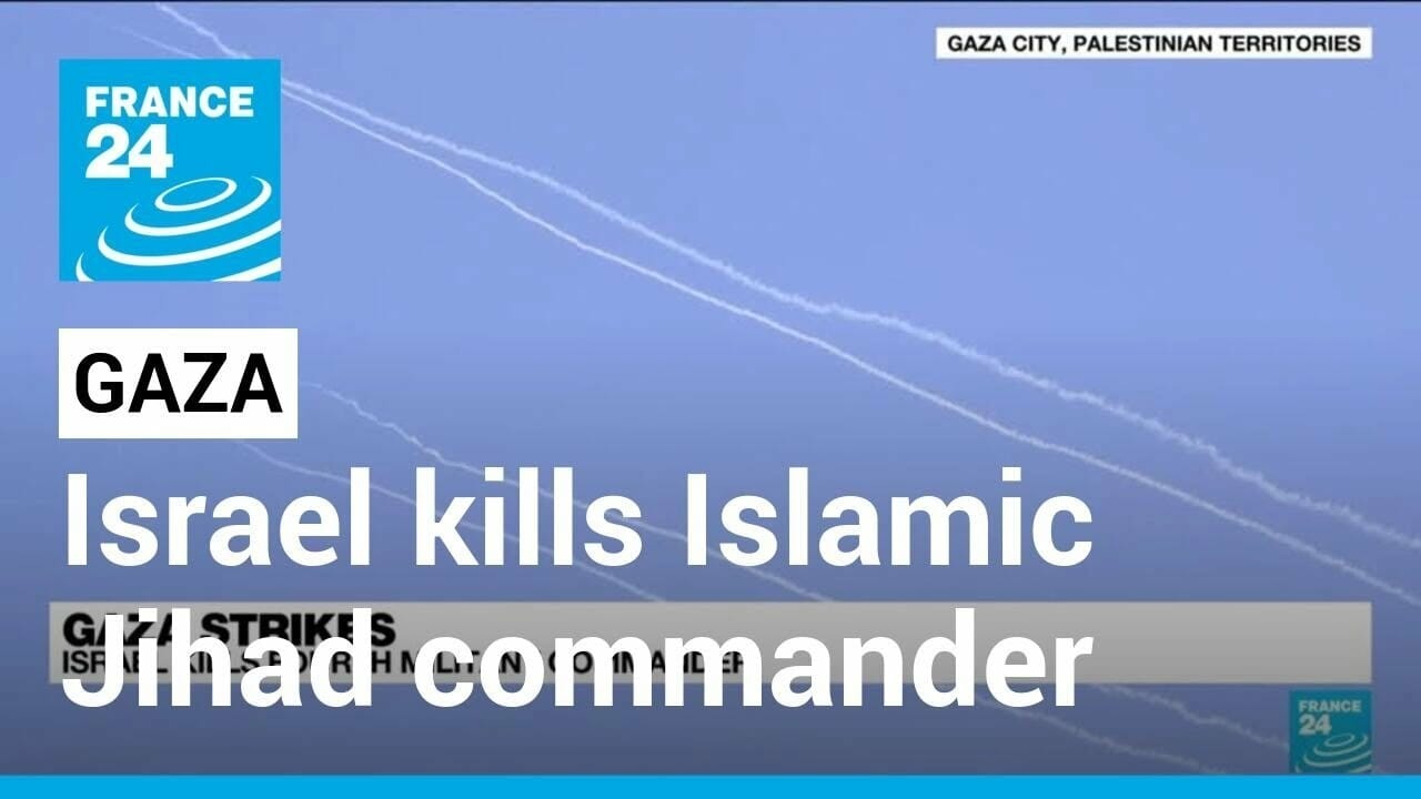 Israel Kills Senior Gaza Commander In Latest Air Strikes • France 24 English