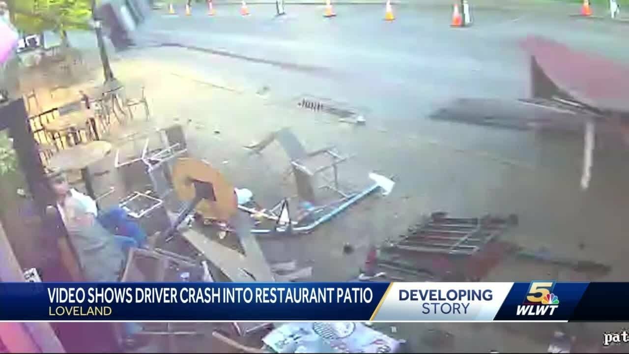 ‘it Was Scary:’ Truck Slams Into Outdoor Seating Area Of Loveland Restaurant Caught On Security C…