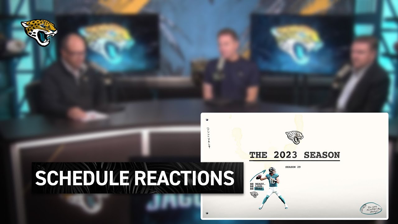 Jaguar Reporters Review 2023 Schedule | Jacksonville Jaguars | Jags News