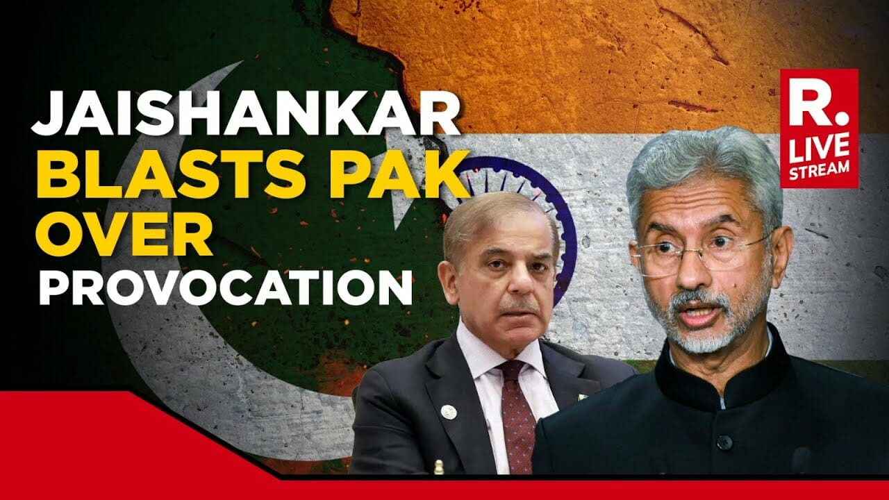 Jaishankar Live: ‘pakistan Conducts Terrorism & Asserts Its Right To Indulge In Such Acts’