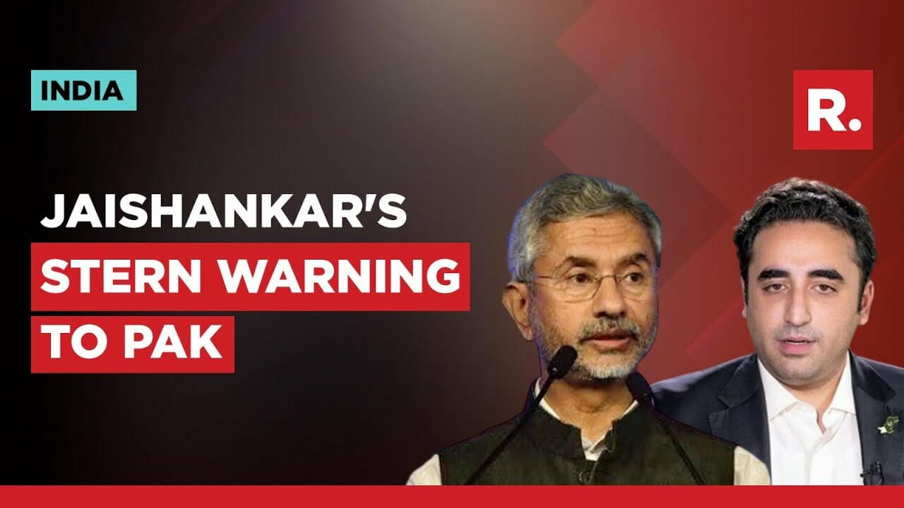 Jaishankar Refers To Pakistan’s Bilawal Bhutto As ‘spokesperson Of Terrorism Industry’