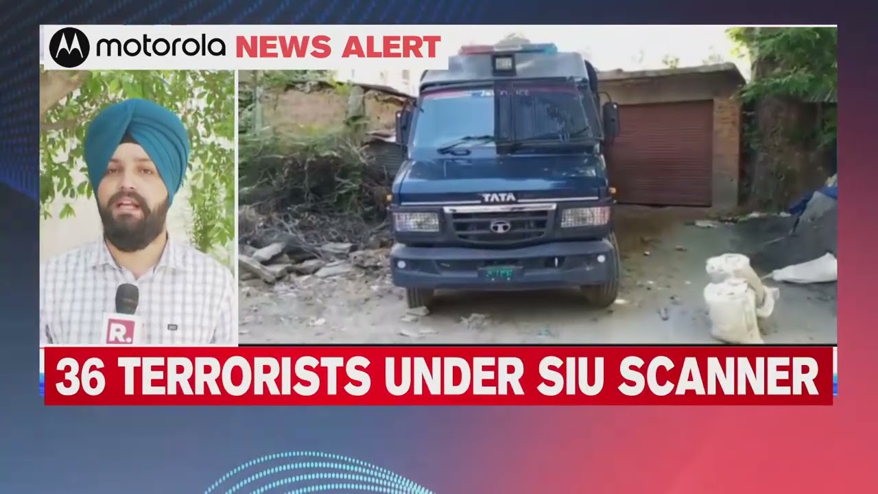 Jammu & Kashmir: 36 Terrorists’ Residences Being Raided By Special Investigation Unit