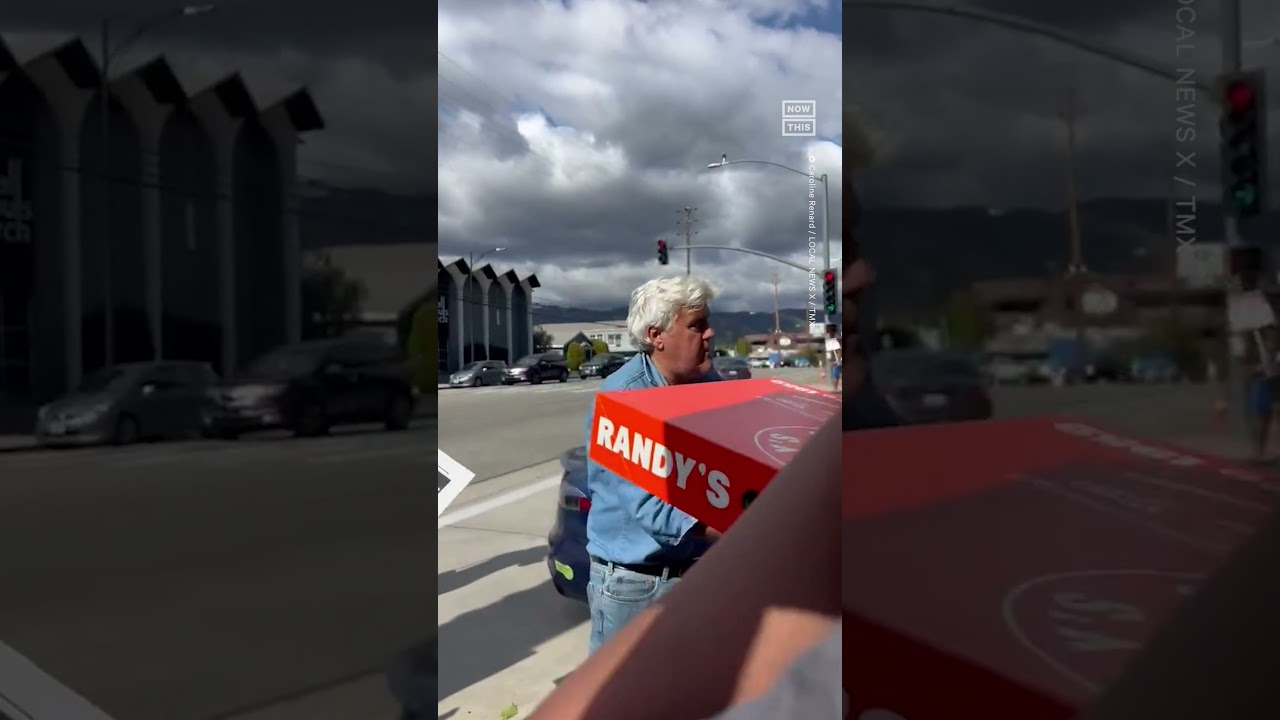 Jay Leno Hands Out Donuts During Writers’ Strike