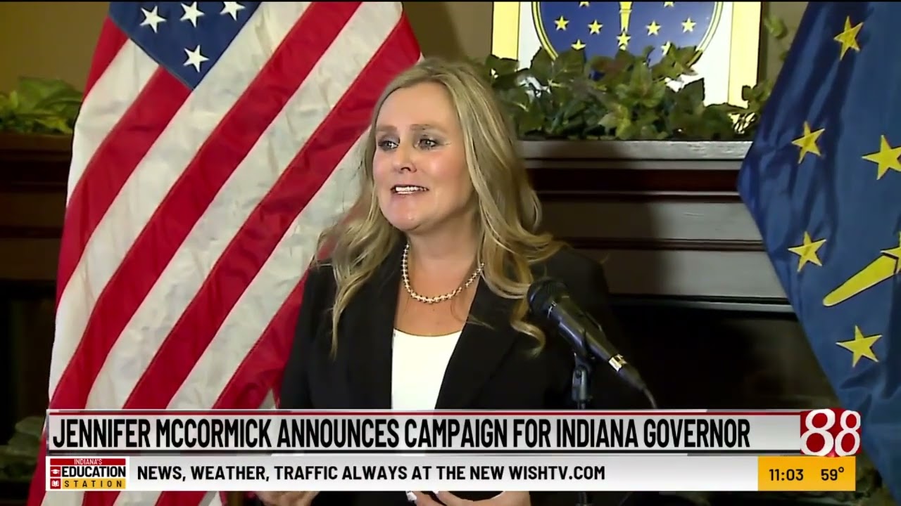 Jennifer Mccormick Announces Campaign For Indiana Governor