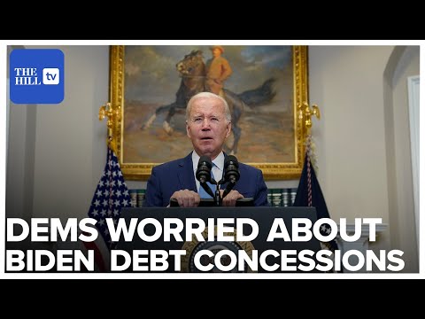 Jittery Democrats Worried About Biden Debt Ceiling Concessions