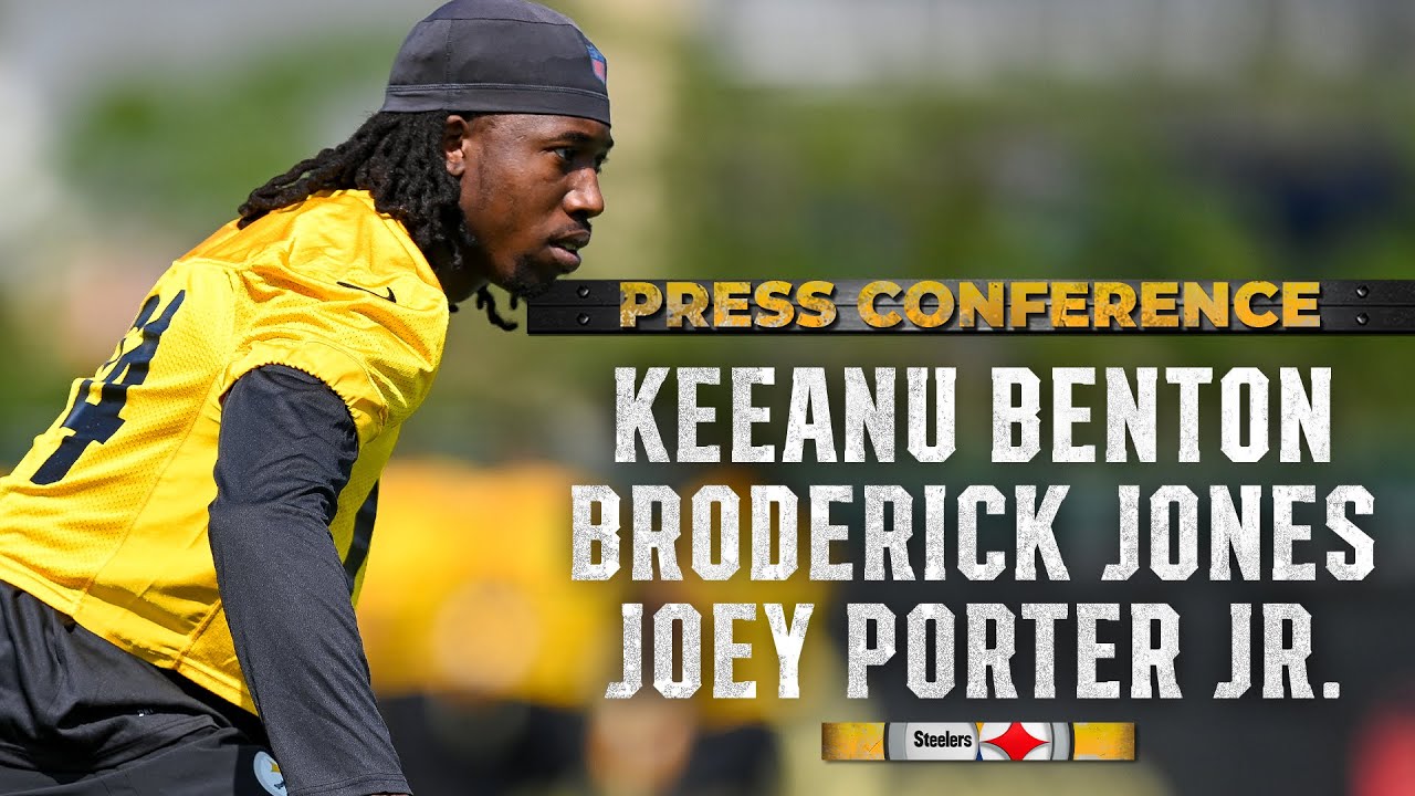 Joey Porter Jr., Broderick Jones And Keeanu Benton On Rookie Minicamp | Pittsburgh Steelers