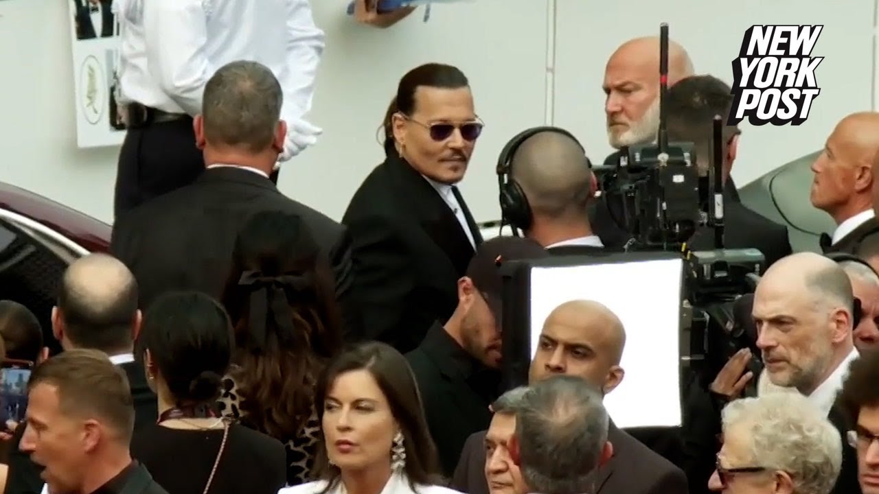 Johnny Depp Greets Fans At 2023 Cannes Film Festival | New York Post