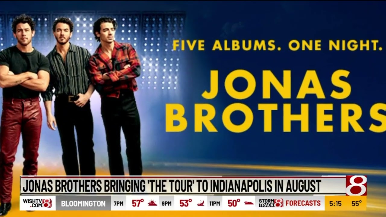 Jonas Brothers Bringing “the Tour” To Indianapolis In August