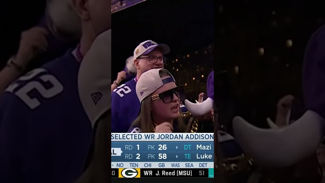 Jordan Addison Can Surpass 1,000 Yards This Season #nfldraft #skol #minnesotavikings