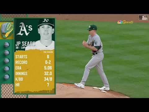 Jp Sears Strikes Out 4 In 5 Innings! | Oakland Athletics | 5/8/2023