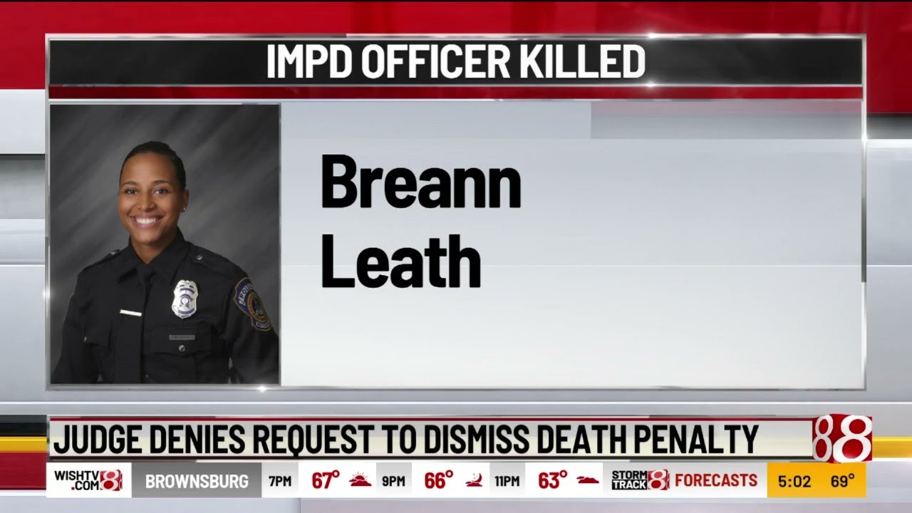 Judge: Suspect In Impd Officer Death Can Face Death Penalty