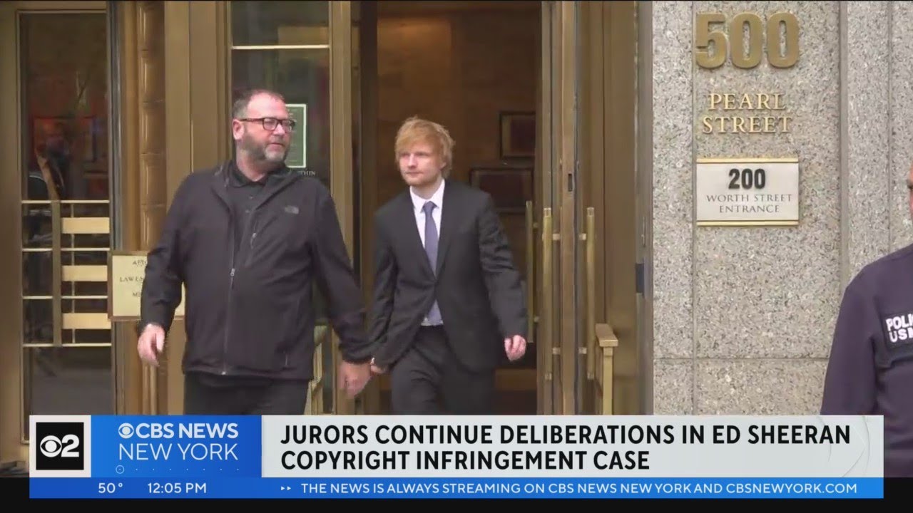 Jury Deliberates Ed Sheeran Copyright Infringement Case