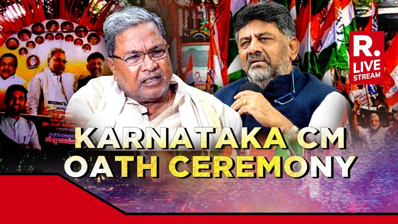 Karnataka Swearing In Ceremony Live: Siddaramaiah, Dks To Take Oath In Presence Of Sonia, Rahul