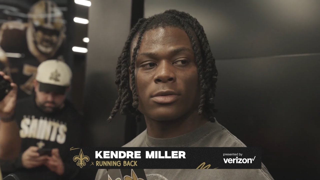 Kendre Miller “i Feel Great” | Saints Rookie Minicamp 2023 | Saints News