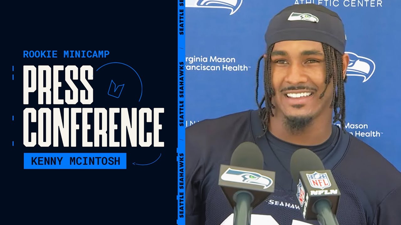 Kenny Mcintosh: “that’s Why They Call Me The Blueprint” | Rookie Minicamp Press Conference