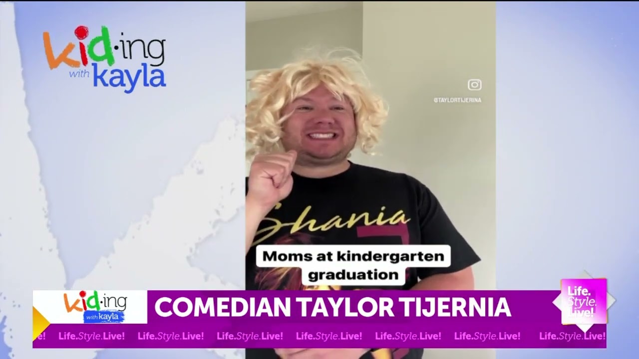 Kid Ing With Kayla: Comedian Taylor Tijernia