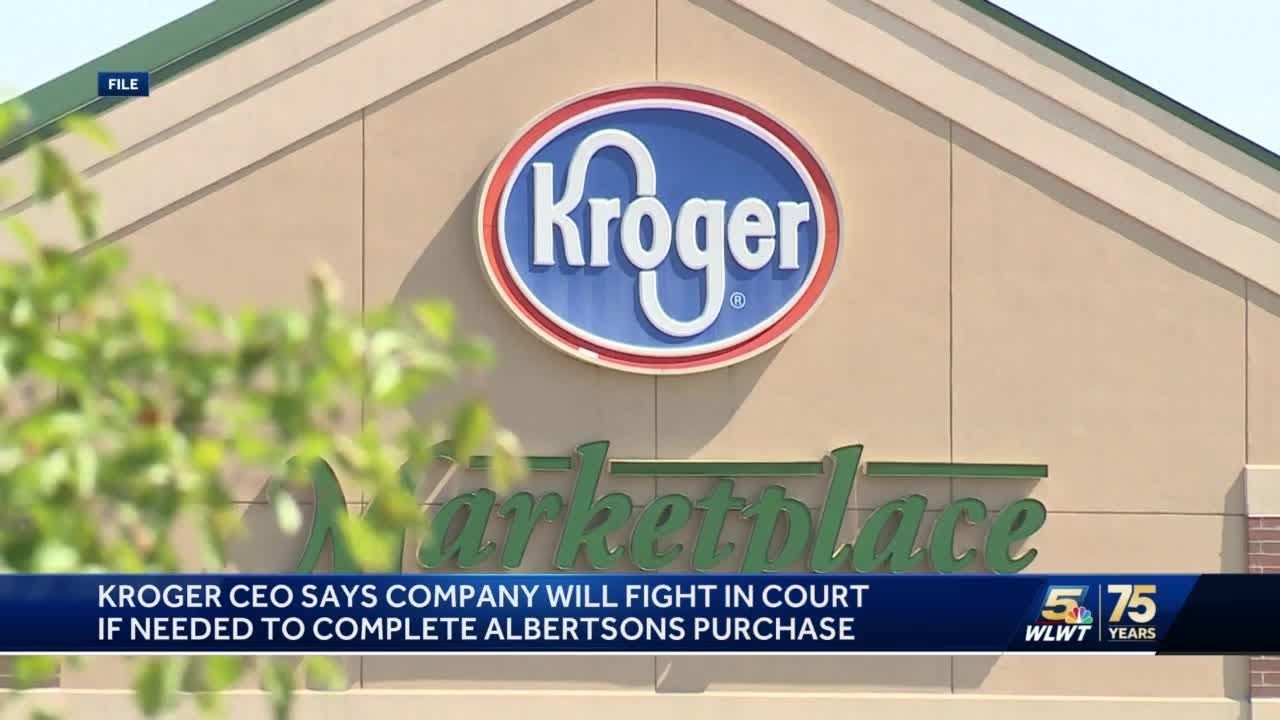 Kroger Ceo Says Company Will Fight In Court If Needed To Complete Albertsons Merger