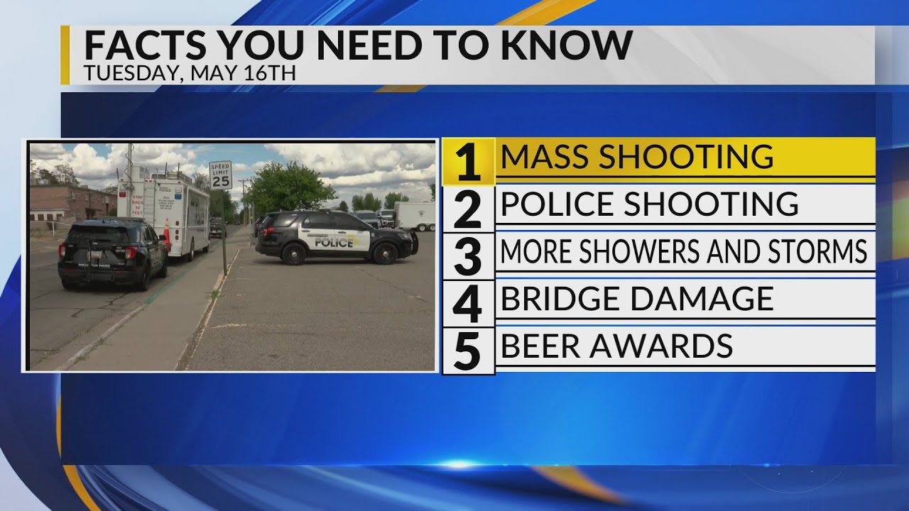 Krqe Newsfeed: Mass Shooting, Suspect Charged, Showers And Storms, Bridge Damage, Beer Awards