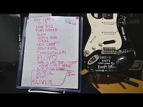 Kurt Cobain’s Guitar Sells For $595k